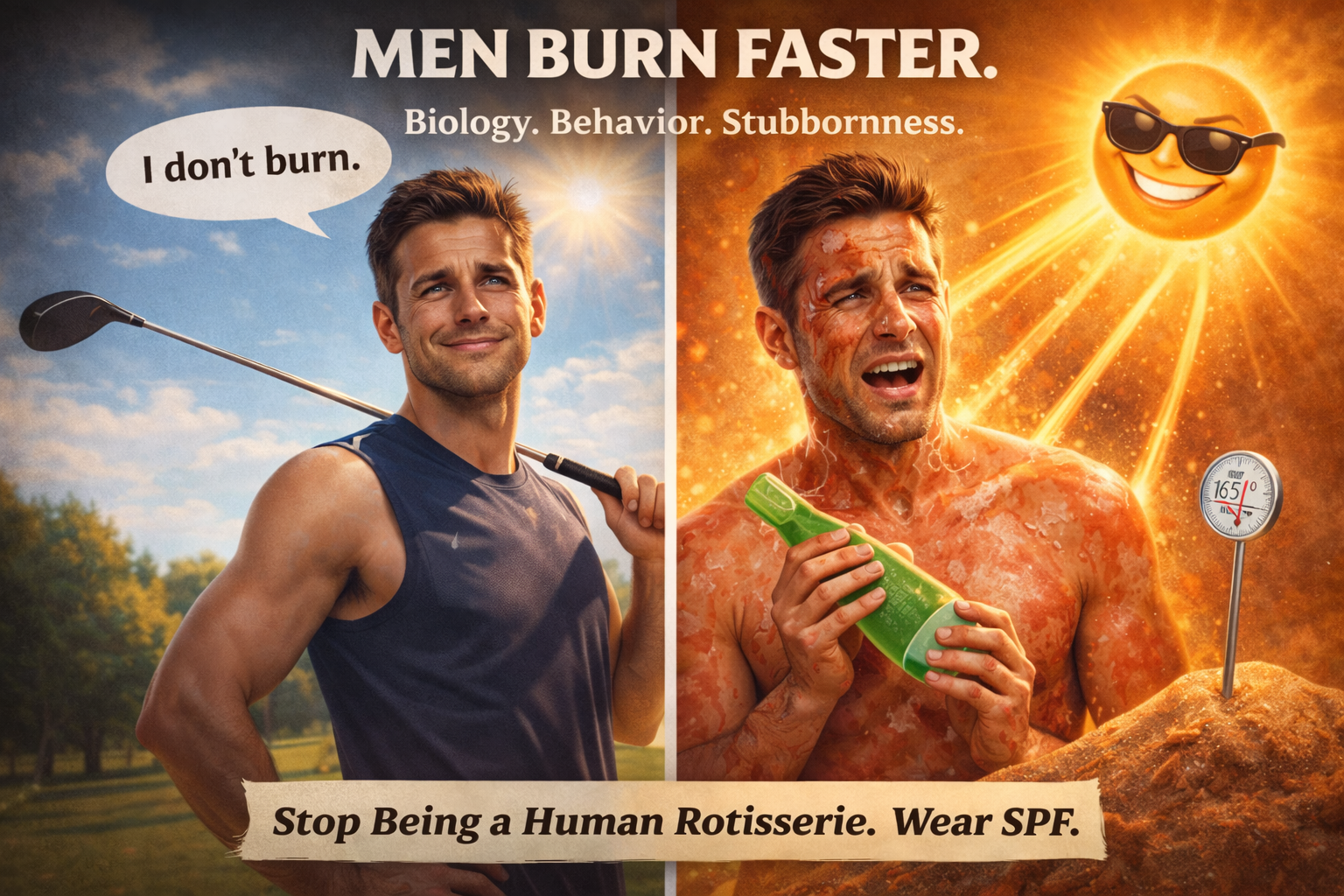 Why Men Burn Faster (And What to Do About It)