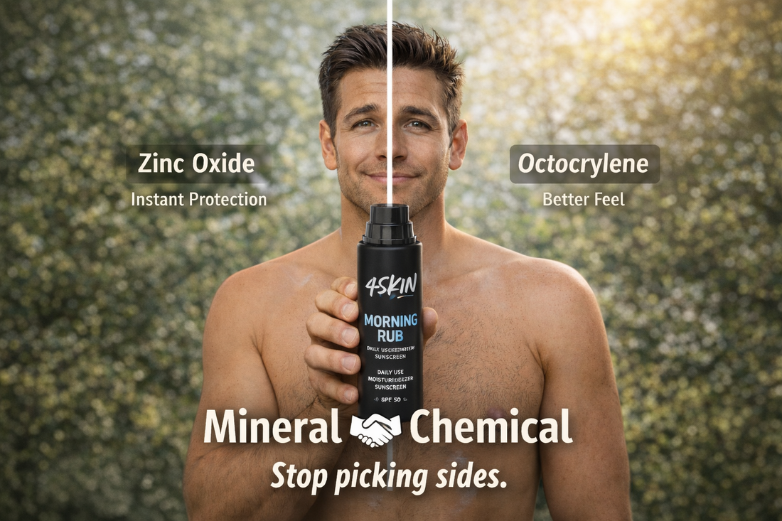 Chemical vs. Mineral SPF: A Discussion Worth Having (And Why We Chose Both)