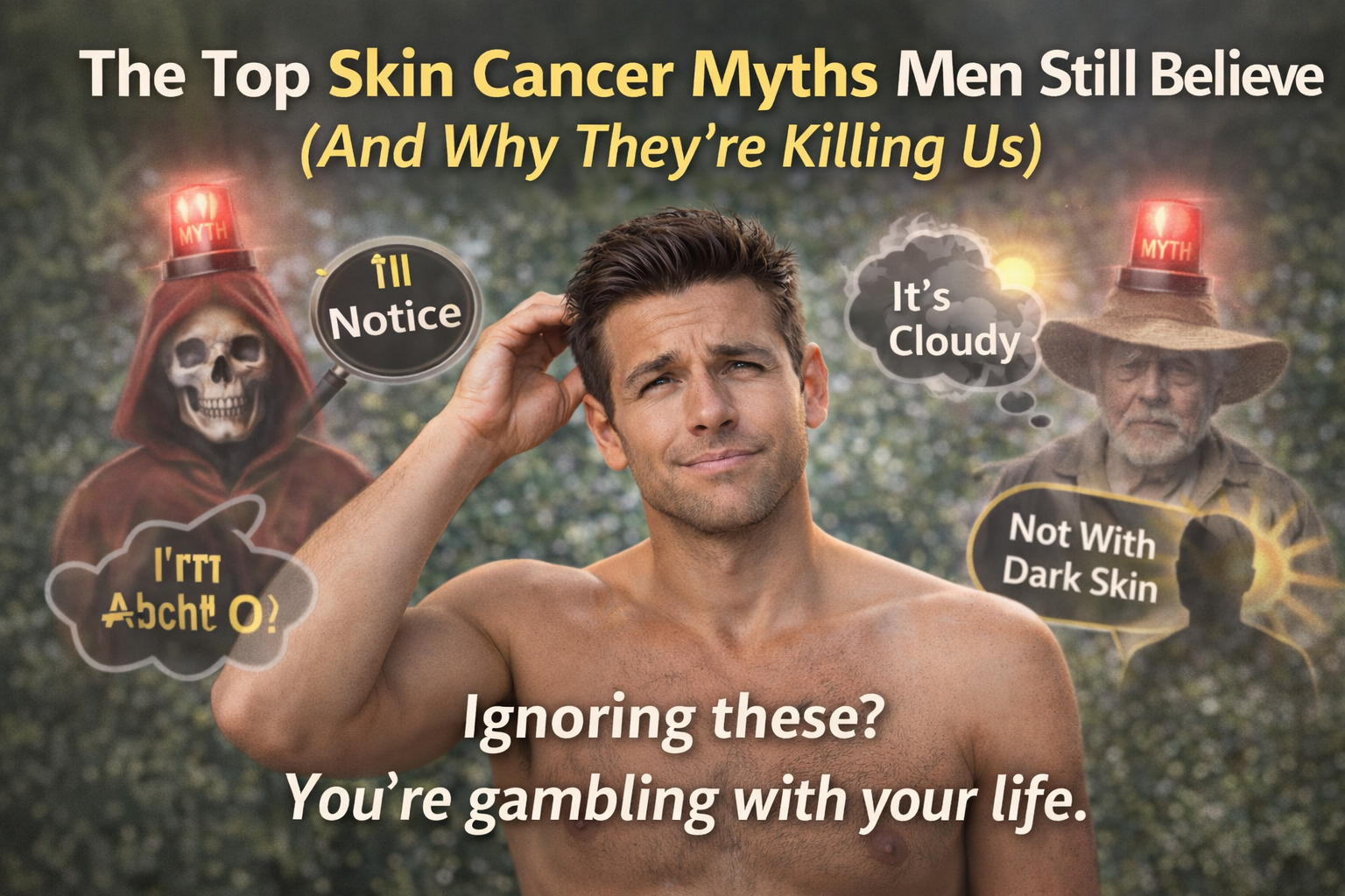 The Top Skin Cancer Myths Men Still Believe (And Why They're Killing Us)